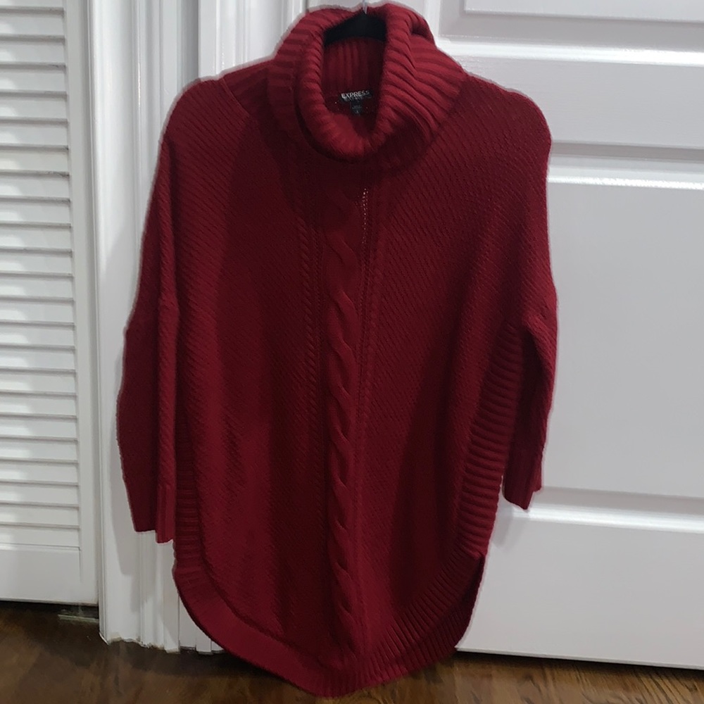 express red oversized sweater